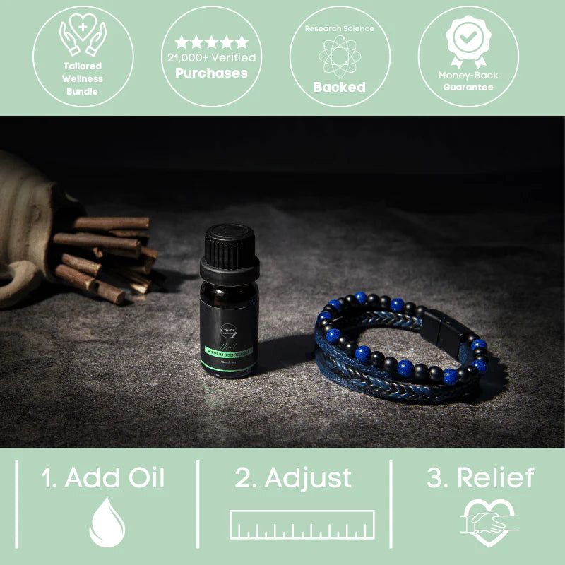 VolcanicX™ Relief Bracelet For Menopause With Oil