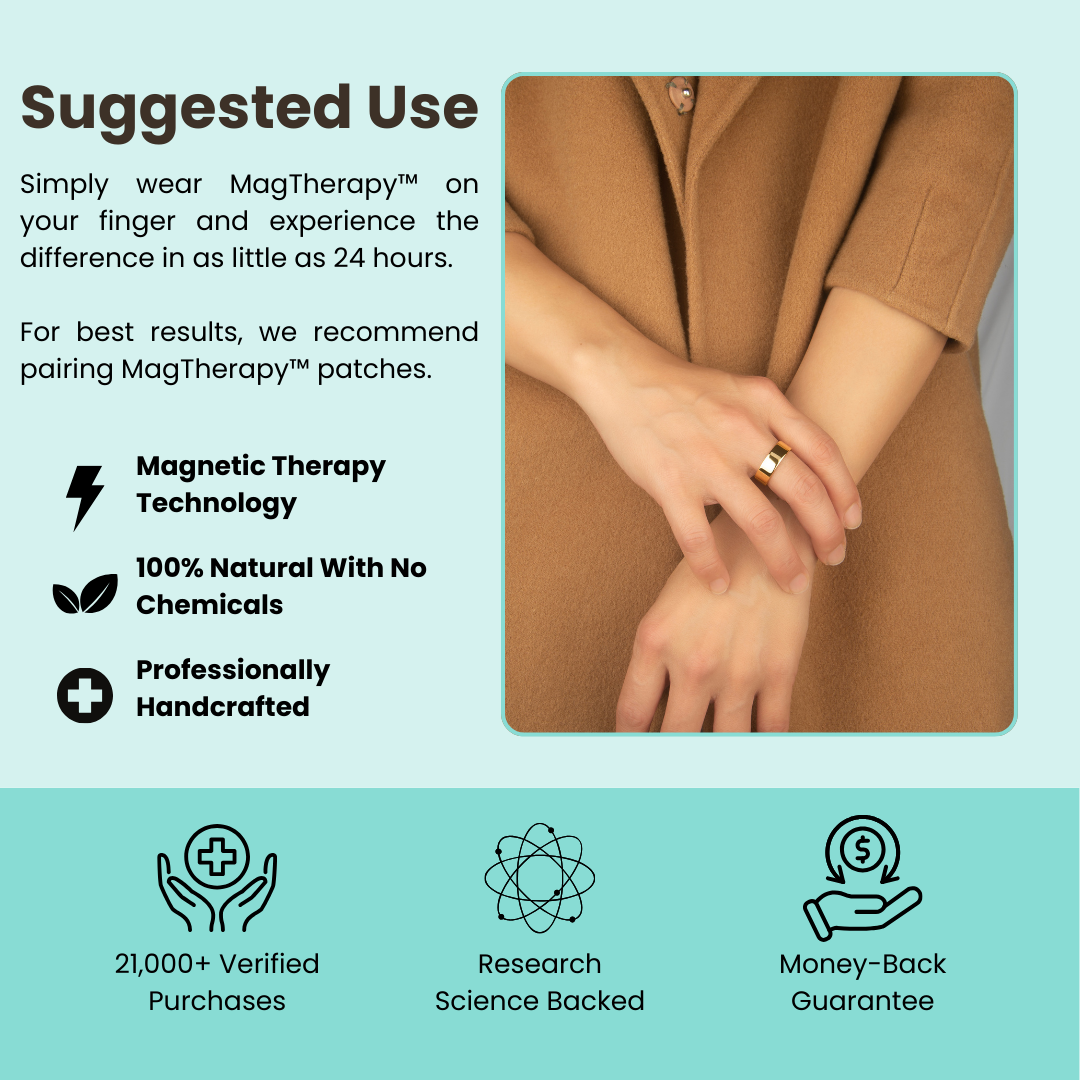 MagTherapy™ Acupressure Relief Ring For Menopause