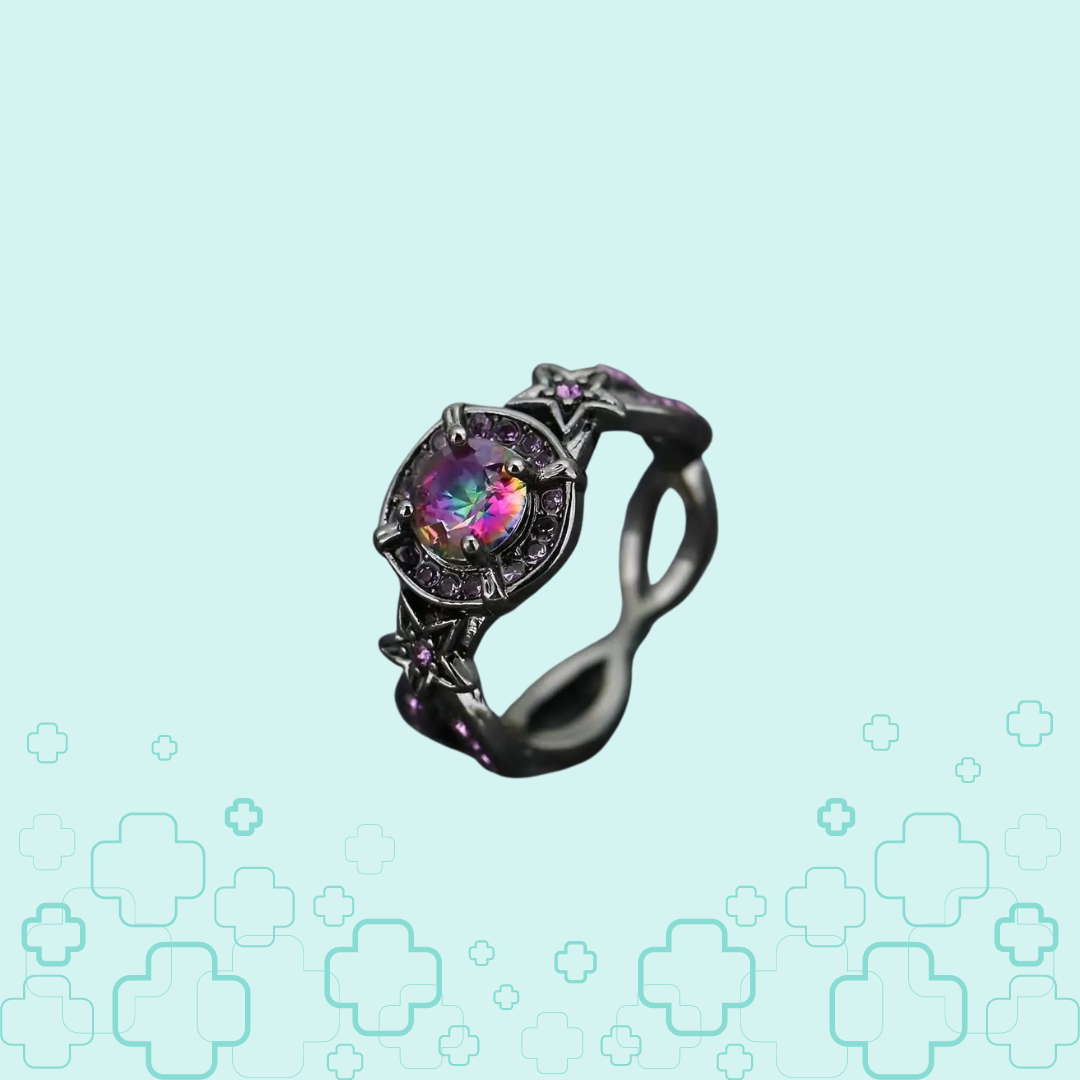 MagTherapy™ 18k Punk Rock Menopause Ring